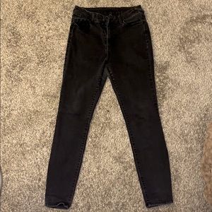 Faded Black Jeans